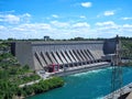 Hydroelectricity power generation dam