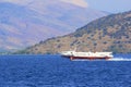 Hydrofoil in Ionian sea, Greece