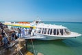 Hydrofoil from Saigon in Vungtau Royalty Free Stock Photo