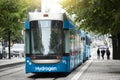 A hydrogen fuel cell tram