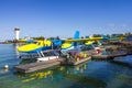 Hydroplane standing at Male domestic airport, the Maldives