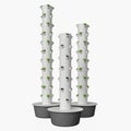 Modular Aeroponics Tower with growing pots