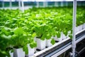 a hydroponics system for research on plant growth