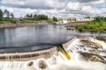 Hydropower Plant in Stornorrfors, Sweden Royalty Free Stock Photo