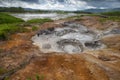 Uzon volcano caldera on the Kamchatka Peninsula. Russia