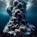seabed hydrothermal vent Royalty Free Stock Photo