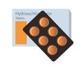 Hydroxychloroquine Drug - Tablet Pack with Box - Icon