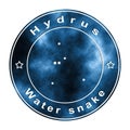 Hydrus Star Constellation, Water Snake Constellation