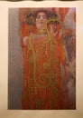 Hygieia, painting by Gustav Klimt