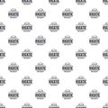 Hygiene bacteria pattern vector seamless