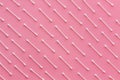 Hygiene cotton swabs pattern on pink background top view Royalty Free Stock Photo