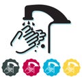 Hygiene - Handwash Stock Icon Royalty Free Stock Photo