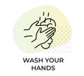 Hygiene - Handwash Stock Icon