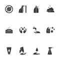 Hygiene Icon. Included the icons as hand wash, soap, alcohol, detergent