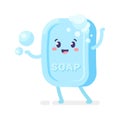 Hygiene soap character