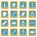Hygiene tools icons azure
