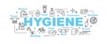 Hygiene vector banner