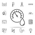 hygrometer icon. Measuring Instruments icons universal set for web and mobile