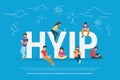 HYIP concept illustration