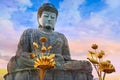 Hyogo Daibutsu - The Great Buddha at Nofukuji Temple in Kobe Royalty Free Stock Photo