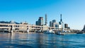 Beautiful scenic view from Meriken Park in Kobe, Hyogo, Japan