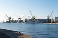 Beautiful scenic view from Meriken Park in Kobe, Hyogo, Japan