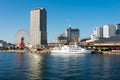 Beautiful scenic view from Meriken Park in Kobe, Hyogo, Japan