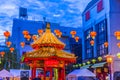 Hyogo,Japan - September 23, 2018: Kobe Chinatown.Nankinmachi is a compact Chinatown