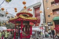 Hyogo,Japan - September 23, 2018: Kobe Chinatown.Nankinmachi is a compact Chinatown