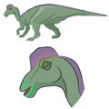 Hypacrosaurus Dinosaur