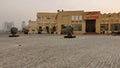 A hype lapse of Katara cultural village in Doha, Qatar at sunset