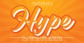 Hype text editable style effect