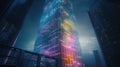 The Hyper-Detailed Future Skyscraper: Holographic Facade and Neural Network Algorithms