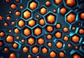 Hyper-Detailed Nano Technology: Futuristic Close-Up Abstract Background