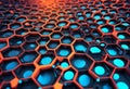 Hyper-Detailed Nano Technology: Futuristic Close-Up Abstract Background