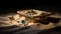 Empty Yellow Sandbox: Realistic Still Lifes With Dramatic Lighting