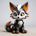 Hyper-realistic 3d Rendered Cat Fox From Super Smash Bros