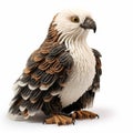 Hyper-realistic Eagle Figurine With Bold Colors And Detailed Features Royalty Free Stock Photo