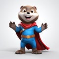 Hyper-realistic Mascot Superhero Character Concept From Tiffy\'s World