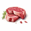 Hyper-realistic Meat Steaks With Rtx And Heavy Shading Royalty Free Stock Photo