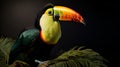 Hyper-realistic Toucan Art: Evocative Environmental Portraits In Bombacore Style