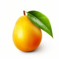 Hyper-realistic Water Style Orange Fruit With Distinctive Character Design Royalty Free Stock Photo