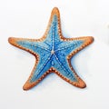 Hyper-realistic Watercolor Starfish Painting: Intricate Storytelling With Dotted And Organically Inspired Art