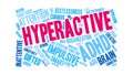 Hyperactive Animated Word Cloud