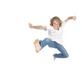 hyperactive Child jumping