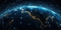 Hyperconnected and technological planet.