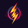 Hyperdrive: A high-speed logo capturing the lightning-fast acceleration and performance of sports gear