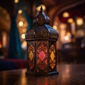 An hypereal 8k Original traditional ornate oriental lantern