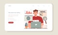 Hyperfocus idea, how to become more efficient. Task-related news reading.