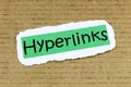 Hyperlinks internet website connection communication symbol hyperlink